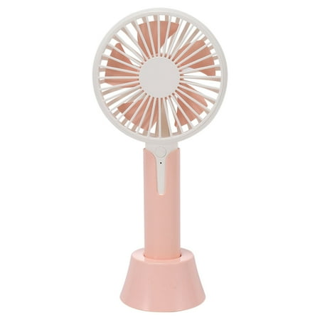 

With Night Light USB Charging Three-Speed Wind Speed Office Desktop Fan Mute Handheld Convenient Fan