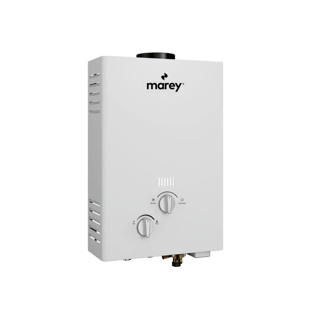 Marey GA10FNG 2.64 GPM, 68240 BTUs Natural Gas Flow activated Tankless  Water Heater - Walmart.com