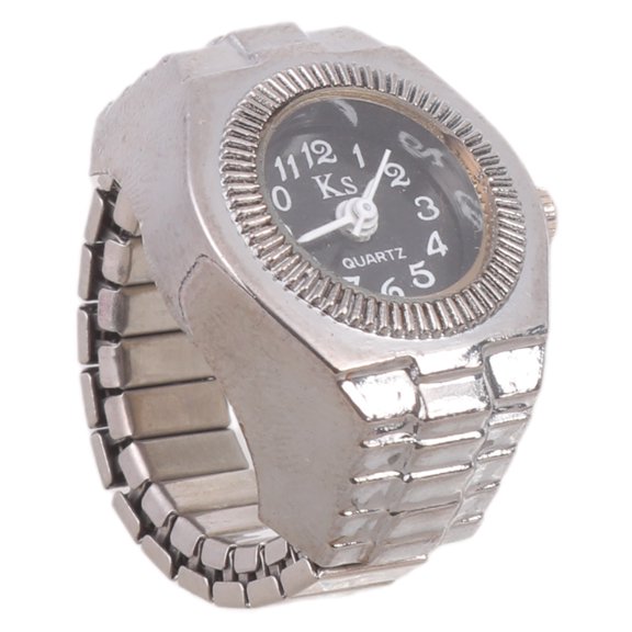 Watch Fashionable Quartz Analog Round Love Watch Unique Shape Elasticity Convenient to Wear Unisex
