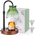 thumbnail image 5 of Candle Warmer Lamp with Timer & Dimmer, Adjustable Height Electric Candle Warming Lamps, Gifts for Women, Green, 5 of 12