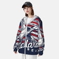 thumbnail image 3 of Gaeub Mallard Duck With American Flag Men's and Women's UPF 50+ Long-Sleeved Sun Protection Clothing, Fishing Shirt Long Sleeve Zip-3X-Large, 3 of 7