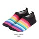 thumbnail image 2 of Jumpingount 1 par de zapatos de agua Unisex, transpirables, para playa, buceo, surf, portátiles, cómodos, deportivos, calzado antideslizante para Accesorios de calzado arcoiris negro, 2 of 6