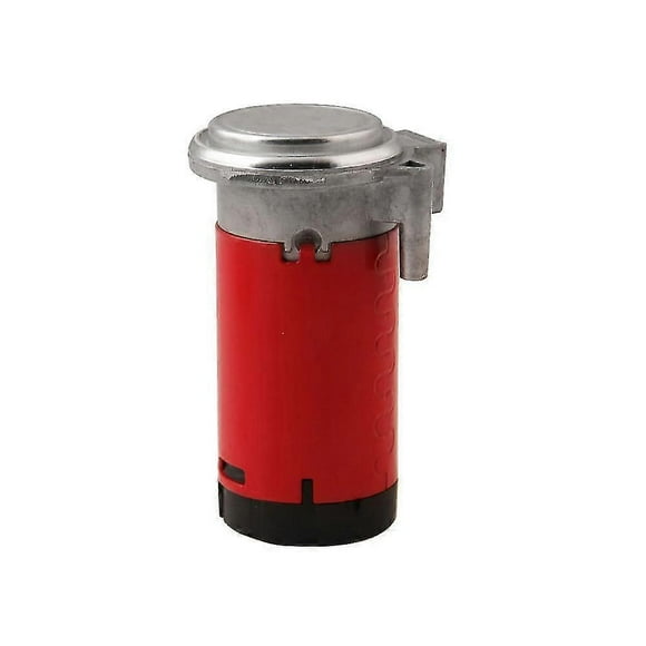 Red Air Compressor 12v Air Pump Kit, Electric Horn With Electromagnetic Motor Hose