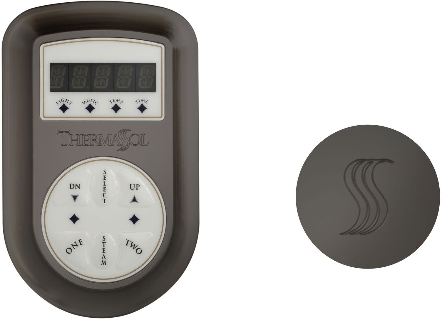 Thermasol SetSvrd Signature Steam Shower Kit Black