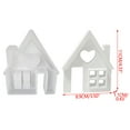thumbnail image 3 of Pompotops Silicone Home House Mold, Casting Molds Houses Candle Molds For Casting Silicone Molds House With Window Candle Molds Soap Mould Epoxy Resin Molds House Silicone Mould, 3 of 4