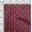 Maroon, variant on oneOone Organic Cotton Poplin Twill Fabric Leaves & Floral Block Printed Fabric 1 Yard 42 Inch Wide
