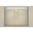 thumbnail image 3 of Closetmaid 881000 Shelftrack 7 To 10 Foot Wide Upper Closet Steel Wire Vinyl Coated, 3 of 4
