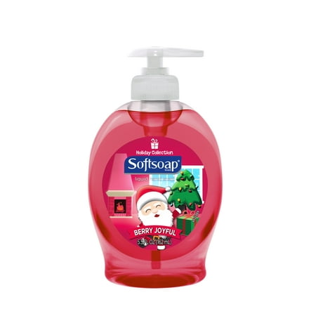 Softsoap Liquid Hand Soap Pump, Holiday Collection Berry 