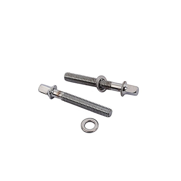 Advancent Juego de 2 uds. De tornillos para batería, accesorio de Hardware profesional, juego de música, roscada, tornillo de montaje, Accesorios para instrumentos musicales Como se muestra 50 mm