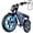 Blue, variant on VortexRider 1000W Electric Bike for Adults, 20" Fat Tire E-Mountain Bikes, 48V 17.5Ah 32MPH Ebike for Adults Full Suspension UL2849