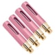 thumbnail image 4 of Juego de 4 botellas de perfume de vidrio de 10 ml, vacías, rellenables y portátiles, color rosa, 4 of 14