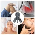 thumbnail image 4 of Unique Bargains 1 Pc Portable Octopus Head Massage Comb for Home Black Gray Resin, 4 of 5