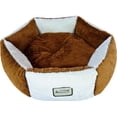 thumbnail image 1 of Armarkat Pet Bed, C02NZS/MB, Brown & Ivory, 1 of 2