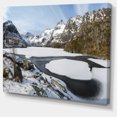 thumbnail image 2 of Winter in Lofoten Islands - Landscape Canvas Art Print, 2 of 4