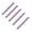 Purple, variant on 5Pcs Pencil Extenders Pencil Lengthener Color Aluminum Pen Lengthener Holder