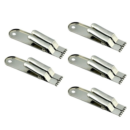OUNONA 5 Pcs Simulate Soft Bait Weedless Fishing Lures Fake Worms for Silver