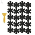 thumbnail image 4 of Gustave 20PCS Bathtub Stickers Non-Slip, Safety Shower Treads Adhesive Appliques Anti Slip Shower Stickerswith Premium Scrape (Black), 4 of 10