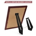thumbnail image 4 of Photo Frame Supports Photo Frame Stand Picture Frames Household Plastic Black 18.10X7.00X0.50CM 10 Pcs, 4 of 6