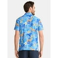 thumbnail image 3 of Birdie Bound Novelty Print Polo Golf Shirt; Men's & Big Men's Sizes S-5XL, 3 of 5