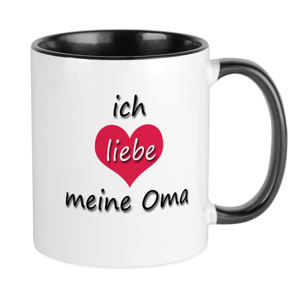 CafePress Ich Liebe Meine Oma I Love My Grandma In German Mu 