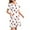 White#04, variant on Cxenplz Nightgowns for Women Casual Print Zipper Robes Short Sleeve Lounge Bathrobe Lightweight House Coat with Pockets S-XXL