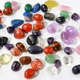 thumbnail image 2 of Zhuge 200g natural crystal raw stone large particle polished rolling stone, natural blue sandstone raw stone expanded fragrance stone home decoration stone 2-3cm, 2 of 4