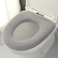 thumbnail image 3 of Dsscvnef Housse de Siège de Toilette Douce et Chaude Extensible Lavable Confortable, 3 of 3