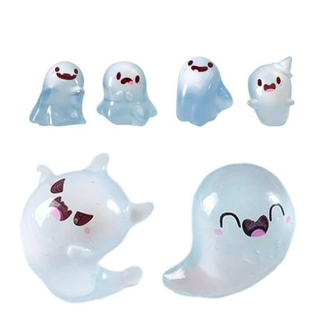 

6 Pieces Of Micro Creative Cute Luminous Doll Decoration Accessories Desktop Mini Ornaments