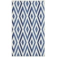 thumbnail image 3 of Nourison Whimsicle Modern Eclectic Ivory Blue 3' x 5' Area Rug, (3'x 5'), 3 of 8