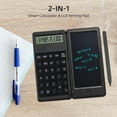 thumbnail image 4 of Meterk Foldable Calculator & 6 Inch LCD Writing Tablet Digital Drawing Pad 12 Digits Display with Stylus Pen Erase Button for Children Adults Home Office School Use, 4 of 7