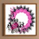 thumbnail image 1 of Cuadros Decorativos Pintura de diamante 5D DIY Taladro redondo completo Guirnalda multicolor Decoración para el hogar (LP624) Wdftyju embutido en tela, 1 of 7