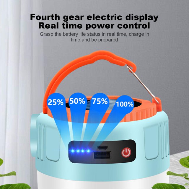 bombillas solares Bombillas de luz solar livianas para exteriores USB recargables y lámparas LED con energía solar para iluminación de emergencia de tiendas de campaña FLhrweasw Nuevo