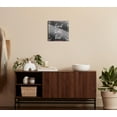 thumbnail image 4 of Brave Wild Free Pink Arrows Feathers 12 x 12 Glass Wall Hanging Sign, 4 of 4