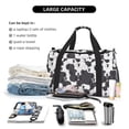 thumbnail image 5 of Kdxio Black And White Sheeps Travel Duffel Bag Gym Bag Weekender Travel Bag Gym Bag for Women &Men Airplane Travel Essentials for Flying, 5 of 7