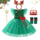 thumbnail image 2 of Elegante vestido de fiesta de Navidad para niña, tutú hinchado de manga voladora, vestido de baile, vestido de princesa de cumpleaños, Carnaval, 2 of 4