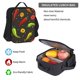 thumbnail image 5 of Balery Chili2 Mochila Escolar 3 en 1 para Niños - Mochila Resistente con Lonchera Térmica y Estuche - Mochila Escolar para Niños y Niñas, 5 of 7