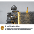 thumbnail image 6 of 6.6 Outdoor Rockery Fountain Retro Yard Garden Home Villa Decoration Large Fountain Waterfall Concrete Fountains Housewarming Gift, 6 of 9