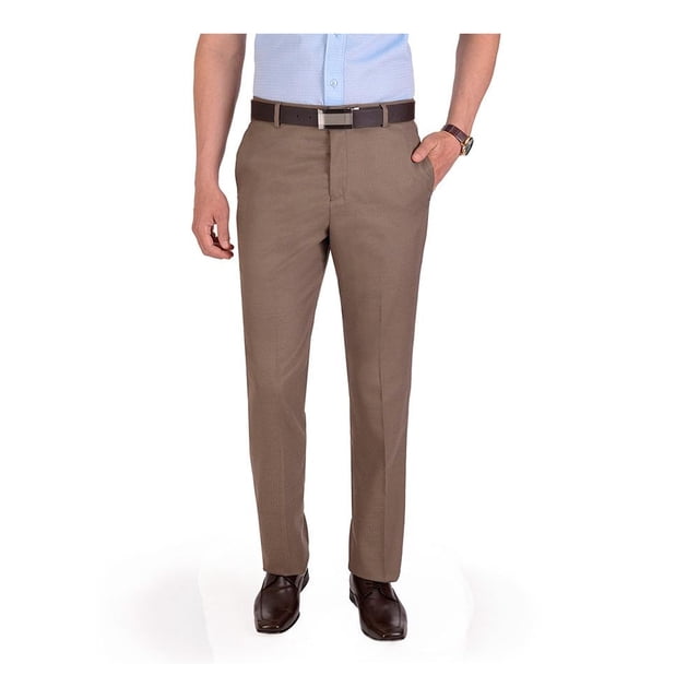 Pantalón de Vestir Yale Talla 32 sin Pinzas Beige