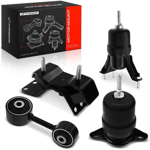 A-Premium 4PCS Engine Motor Mount Transmission Mount Torque Strut Mount Set Compatible with Toyota Camry 1992 1993 1994 1995 1996 L4 2.2L, Automatic Transmission, Replace# 1237103040, 1237103041