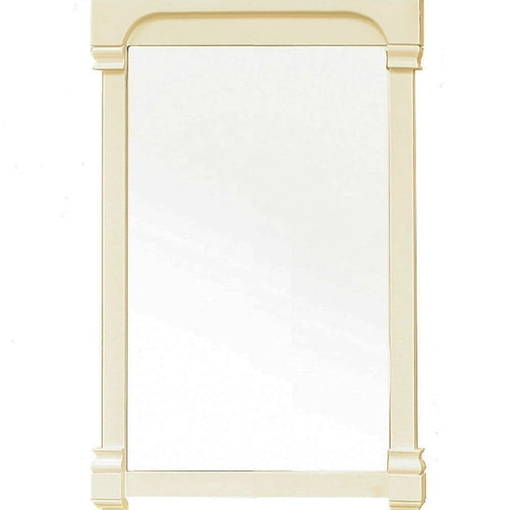 Bellaterra Home 24 in Solid wood frame mirror