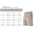 thumbnail image 4 of RPOVIG 2 Pack Men's Athletic Shorts Sets Workout Running Basketball Quick Dry with Zipper Pocket, 4 of 6