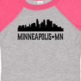 thumbnail image 4 of Inktastic Minneapolis Minnesota City Skyline Boys or Girls Baby Bodysuit, 4 of 5