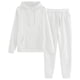 thumbnail image 1 of Chándal deportivo Minnieouse con capucha para mujeres poliéster blanco+m, 1 of 6