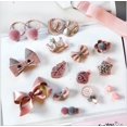 thumbnail image 1 of Plus Récent Style Bébé Filles Mignon Élastique Cheveux Cordes Ponytail Titulaire Caoutchouc Bandes Accessoires de Cheveux 18 Pcs / Set, 1 of 4