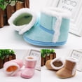 thumbnail image 2 of Wuffmeow Winter Baby Girl Boy Boots Newborn Non-slip Soft Sole Toddler Shoes 0-18M, 2 of 6