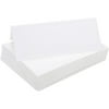 50 Place Cards, White With Border