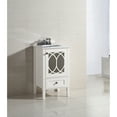 thumbnail image 2 of Paige 20 Inch Contemporary Bath Vanity In Soft White With White Engineered Quartz Marble Top, 2 of 7