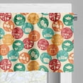 thumbnail image 5 of Ambesonne Fitness Valance & Curtain, Colorful Spots Sports Life, 55"x36", Multicolor, 5 of 6