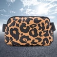 thumbnail image 4 of Bolsa De Hombro Riñonera de bolsillo de nailon de gran capacidad para deportes al aire libre (amarillo leopardo) Ehuebsd Para Estrenar, 4 of 7