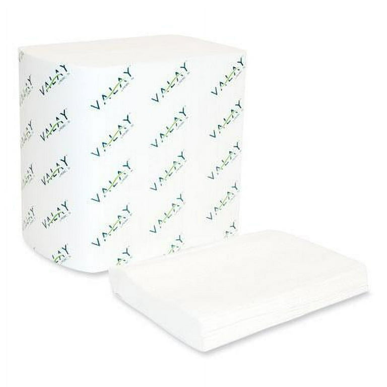 Valay Interfolded Napkins, 1-Ply, White, 6.5 x 8.25, 6,000/Carton Valay Interfolded Napkins, 1-Ply, White, 6.5 x 8.25, 6,000/Carton